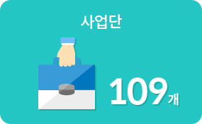 사업단 109개